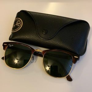 Authentic Ray-Ban Sunglasses Clubmaster Classics